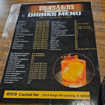 Strikes & Bites Bowl - Menu - INCREDIBLE TURKEY BURGER!!!!!! - Bowling Near Me - Lansing, Illinois Strikes & Bites Bowl - Menu - INCREDIBLE TURKEY BURGER!!!!!! - Bowling Near Me - Lansing, Illinois