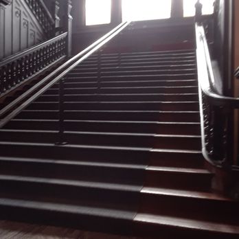 Coat Check Coffee - The staircase at the historic Athenaeum Building (and the view from my table at Coat Check Coffee) - Coffee & Tea Near Me - Indianapolis, Indiana Coat Check Coffee - The staircase at the historic Athenaeum Building (and the view from my table at Coat Check Coffee) - Coffee & Tea Near Me - Indianapolis, Indiana