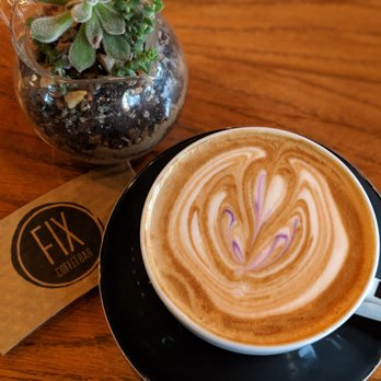 FIX Coffeebar - Seasonal honey lavender latte! Yummm. - Coffee & Tea Near Me - Houston, Texas FIX Coffeebar - Seasonal honey lavender latte! Yummm. - Coffee & Tea Near Me - Houston, Texas
