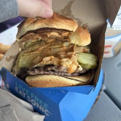 Sonic Drive-In - Double Big Dill Double SONIC Smasher