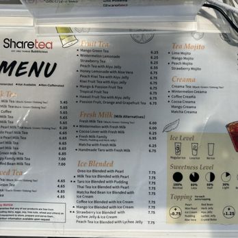Sharetea - March 2024 - Bubble Tea Near Me - Colorado Springs, Colorado Sharetea - March 2024 - Bubble Tea Near Me - Colorado Springs, Colorado