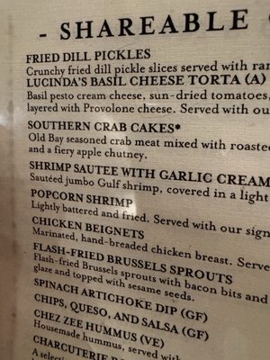 Menu photo 7 Chez Zee American Bistro Austin, TX