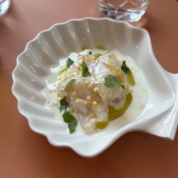 Mr. Tuna - All dressed up Scallop sashimi - Sushi Bars Near Me - Portland, Maine