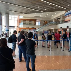 Dollar Car Rental - This is the line.