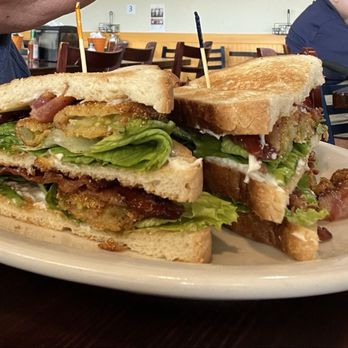 Orange Diner - Double fried green tomato BLT - Breakfast & Brunch Near Me - Orange, Virginia