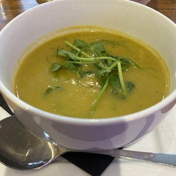 Fig & Thistle Bistro - Potato, carrot and leek soup - Scottish Near Me - Inverness, HLD Fig & Thistle Bistro - Potato, carrot and leek soup - Scottish Near Me - Inverness, HLD