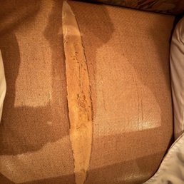 Large jagged rips