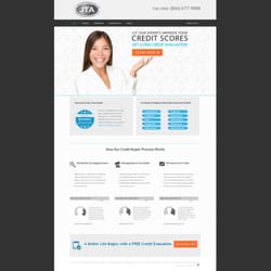 DoubleFish Marketing - Website project for J.L. Taylor and Associates credit repair company completed by DoubleFish web designers in Clovis, California
