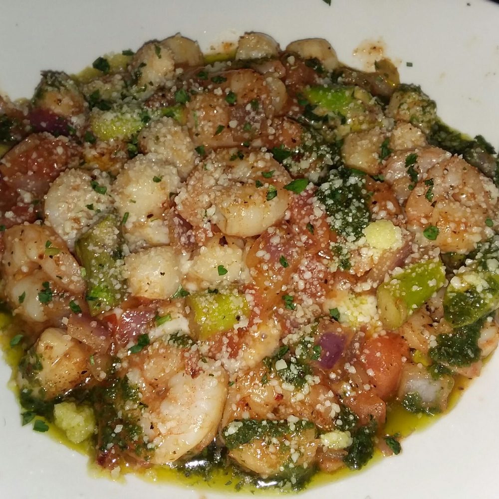 Bonefish Grill - Italian Seafood Risotto. A bit too cheesy. First time eating Risotto. Scallops,shrimp,asparagus,tomatoes. - Seafood Near Me - Gainesville, Virginia Bonefish Grill - Italian Seafood Risotto. A bit too cheesy. First time eating Risotto. Scallops,shrimp,asparagus,tomatoes. - Seafood Near Me - Gainesville, Virginia