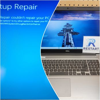 Restart Computer Solutions - Before and After, windows 11Dell Laptop having problems starting up. Data was recovered and fresh windows installation was a success. - IT Services & Computer Repair Near Me - San Bernardino, California Restart Computer Solutions - Before and After, windows 11Dell Laptop having problems starting up. Data was recovered and fresh windows installation was a success. - IT Services & Computer Repair Near Me - San Bernardino, California