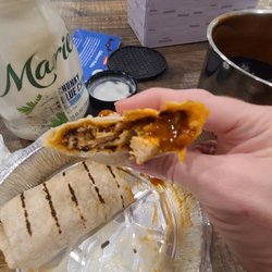Vincenzo's Pizzeria & Restaurant - A Buffalo chicken wrap