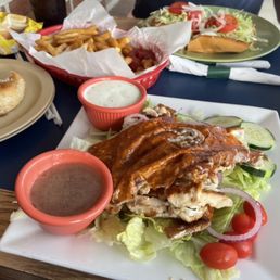 Grilled Chicken with baked mozzarella the way I like it Italian Small Sub, Fries, & Fountain Drink and chips local favorite Grilled Chicken with baked mozzarella the way I like it Italian Small Sub, Fries, & Fountain Drink and chips local favorite