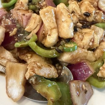 China Chef - Rock Cod Filet black bean sauce - Chinese Near Me - Temecula, California China Chef - Rock Cod Filet black bean sauce - Chinese Near Me - Temecula, California