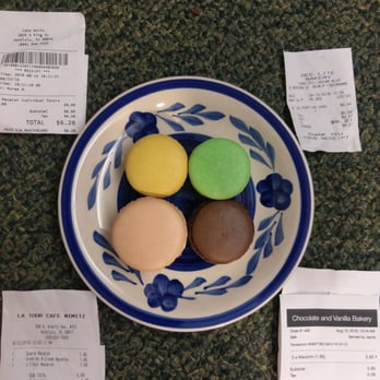 La Tour Cafe - These macarons are the smallest from each store. - Cafes Near Me - Honolulu, Hawaii