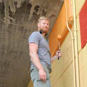 Play! - Artist Carl Leck prepping for the Lilly Day of Service 2016 project - Public Art Near Me - Indianapolis, Indiana Play! - Artist Carl Leck prepping for the Lilly Day of Service 2016 project - Public Art Near Me - Indianapolis, Indiana