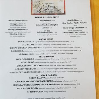 Kehaulani's Cafe - Menu - Breakfast & Brunch Near Me - Vallejo, California Kehaulani's Cafe - Menu - Breakfast & Brunch Near Me - Vallejo, California