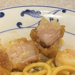 The raw Cashew Chicken