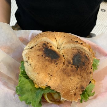Amer's Delicatessen - Breakfast bagel sandwich - Coffee & Tea Near Me - Ann Arbor, Michigan
