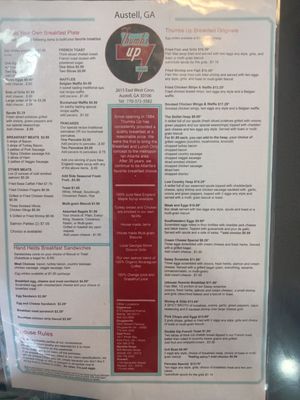 Menu photo 5 Thumbs Up Diner Austell, GA Menu photo 5 Thumbs Up Diner Austell, GA