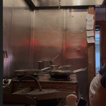Lola's Bistro - This is how close we were to the kitchen. The table right to the left of the open kitchen - Italian Near Me - Key West, Florida Lola's Bistro - This is how close we were to the kitchen. The table right to the left of the open kitchen - Italian Near Me - Key West, Florida