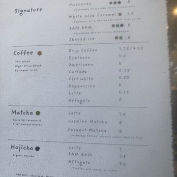 Lalala - Menu on window - Coffee & Tea Near Me - Newark, California Lalala - Menu on window - Coffee & Tea Near Me - Newark, California