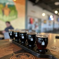 Copper Kettle Brewing - Flight of all their dark beers