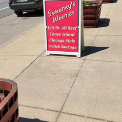 Sweeney’s Weenies - Look for toys sign