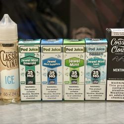 Artisan Vapor & CBD Addison - Yea, buddy digs the Ice/Mint flavors