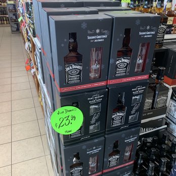 A & B Liquors - a display of liquor bottles - Beer, Wine & Spirits Near Me - Austin, Texas