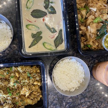 Ladda Thai - Pineapple Fried Rice, Green Curry (Kaeng Khiao Waan), pad see ew, Thai tea @cynthialuvsfood - Thai Near Me - Anaheim, California Ladda Thai - Pineapple Fried Rice, Green Curry (Kaeng Khiao Waan), pad see ew, Thai tea @cynthialuvsfood - Thai Near Me - Anaheim, California