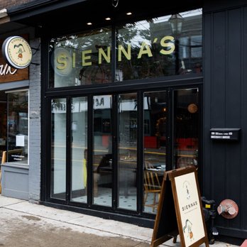 Sienna's - the front of the restaurant - Italian Near Me - Toronto, Ontario