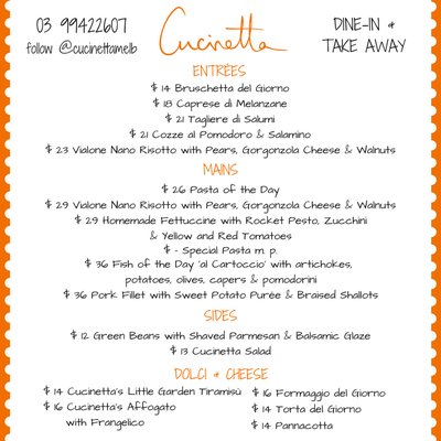 Cucinetta Melb South Yarra - Italian Restaurant Est. 2013 by null