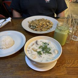 Tom Kha - Chicken Or Tofu*** Pad Pad Spaghetti Kee Mao - Chicken, Pork, Beef, Or Tofu*** Tom Kha - Chicken Or Tofu*** Pad Pad Spaghetti Kee Mao - Chicken, Pork, Beef, Or Tofu***