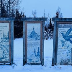 Erik Hansen Scout Park - Cool murals.