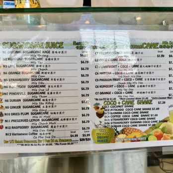 Coco Cane Juice and Ice Cream - Prices as of 7/12/2025 - Ice Cream & Frozen Yogurt Near Me - Sacramento, California Coco Cane Juice and Ice Cream - Prices as of 7/12/2025 - Ice Cream & Frozen Yogurt Near Me - Sacramento, California