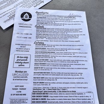 UPP Liquids - Food menu - Breweries Near Me - Bend, Oregon