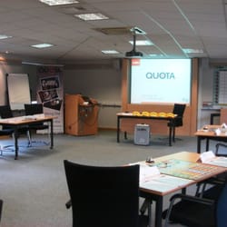 Sales Training Courses - Quota Sales Training Workshop Room Set Up