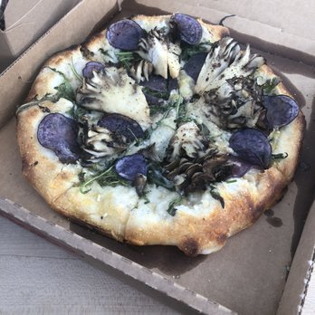 Industrial Eats - Maitake Mushroom pizza - Pizza Near Me - Buellton, California Industrial Eats - Maitake Mushroom pizza - Pizza Near Me - Buellton, California