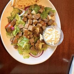 Winchell's Pub & Grill - This is the original Greek Gyro salad,
