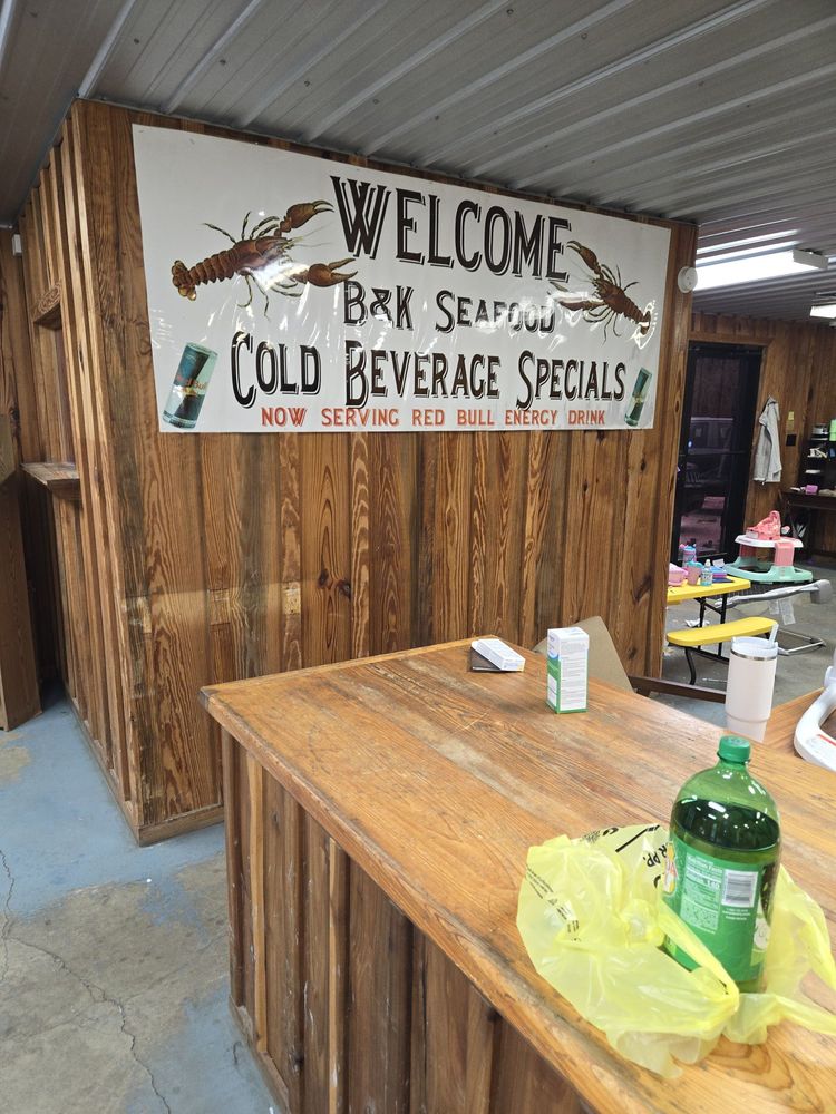B & K SEAFOODS Updated July 2024 2901 Highway 43, Jackson, Alabama