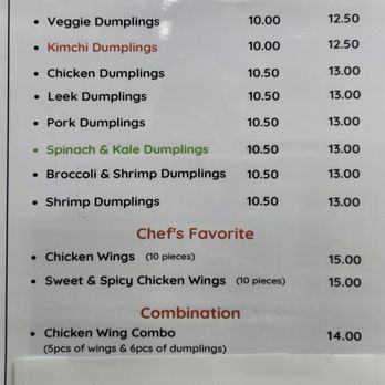 Best Dumplings - Menu - Korean Near Me - Englewood, New Jersey