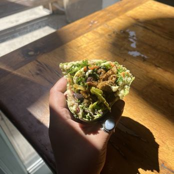 Veg On The Edge - Beyond Steak Wrap (g wrap & g steak) - Vegan Near Me - Santa Cruz, California Veg On The Edge - Beyond Steak Wrap (g wrap & g steak) - Vegan Near Me - Santa Cruz, California