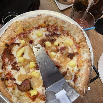Blaze - Build your own Hawaiian style pizza. - Burgers Near Me - Bar Harbor, Maine