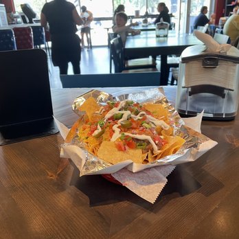 Tacos A Go Go Greenway - Nachos A Go Go with refried beans - Tacos Near Me - Houston, Texas Tacos A Go Go Greenway - Nachos A Go Go with refried beans - Tacos Near Me - Houston, Texas