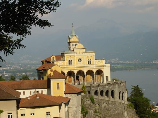 Madonna del Sasso by null