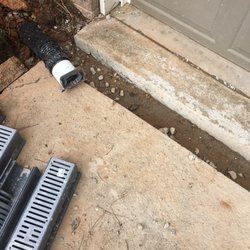 Photo of Going The Extra Mile Landscaping & Lawn Maintenance - Little Rock, AR, US. Drainage system project