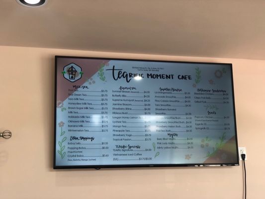 Menu photo 2 Tearific Moment Cafe Alvin, TX