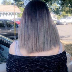 Professional Hair & Nails - My hair after being dyed