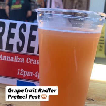 Biergarten at Old World - Grapefruit Radler - German Near Me - Huntington Beach, California Biergarten at Old World - Grapefruit Radler - German Near Me - Huntington Beach, California