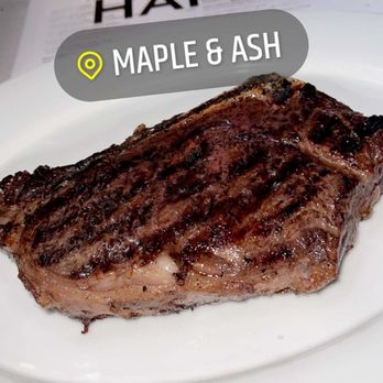 Maple & Ash - Bone in New York strip - Steakhouses Near Me - Scottsdale, Arizona Maple & Ash - Bone in New York strip - Steakhouses Near Me - Scottsdale, Arizona